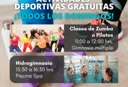 ¡Clases deportivas gratuitas!