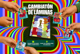 Vive la emoción del mundial: Participa de la Cambiatón de láminas