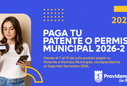 Se inicia el proceso de pago de patentes y permisos municipales semestre 2026-2