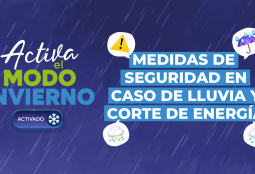 Medidas de seguridad en caso de lluvia y corte de energía