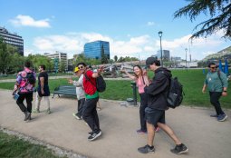 Más de mil personas pasaron por Providencia en la última Peregrinación Vía los andes del año
