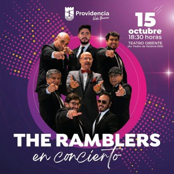The Ramblers en vivo en el Teatro Oriente